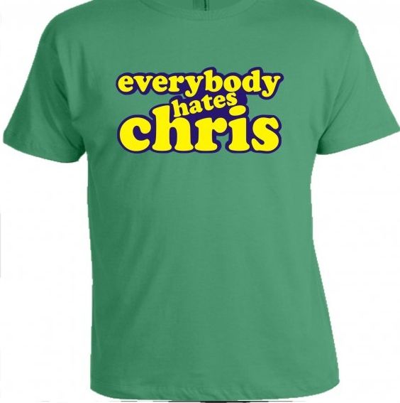 Camiseta Todo Mundo Odeia o Chris